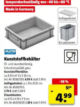 Hagebau Kunststoffbehälter Angebot
