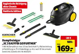 Hagebau KARCHER Dampfreiniger SC 3 EASYFIX GO!FURTHER Angebot