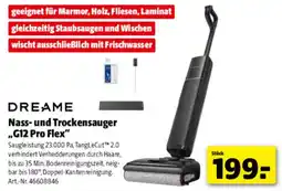 Hagebau DREAME Nass- und Trockensauger „G12 Pro Flex“ Angebot