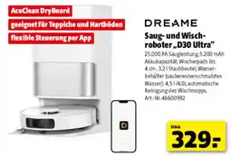 Hagebau DREAME Saug- und Wischroboter „D30 Ultra“ Angebot