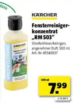 Hagebau KARCHER Fensterreiniger-konzentrat RM 503 Angebot