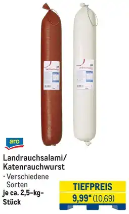 METRO Landrauchsalami/Katenrauchwurst Angebot