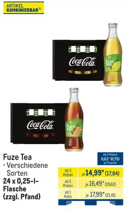 METRO Fuze Tea Angebot