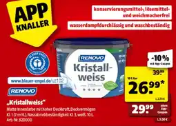 Hagebau RENOVO Kristall-weiss Angebot