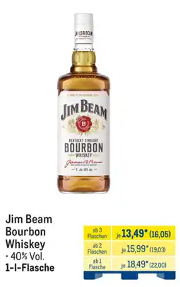 METRO Jim Beam Bourbon Whiskey Angebot