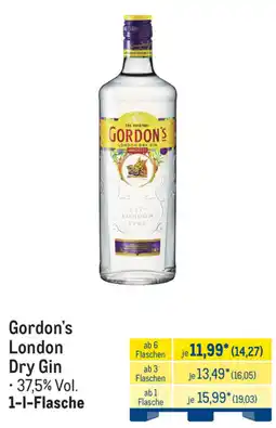 METRO Gordon's London Dry Gin Angebot