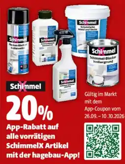 Hagebau SchimmelX Artikel Angebot