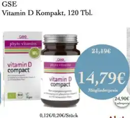 LPG Biomarkt GSE Vitamin D Kompakt Angebot