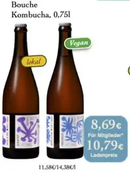 LPG Biomarkt Bouche Kombucha Angebot