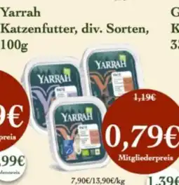 LPG Biomarkt Yarrah Katzenfutter Angebot