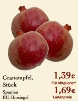 LPG Biomarkt Granatapfel Angebot