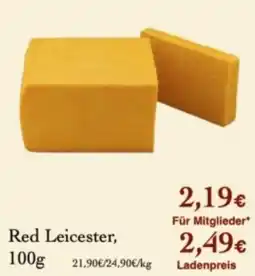 LPG Biomarkt Red Leicester Angebot
