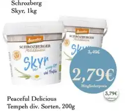 LPG Biomarkt Schrozberger Skyr Angebot