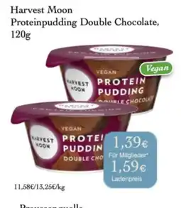 LPG Biomarkt Harvest Moon Proteinpudding Double Chocolate Angebot