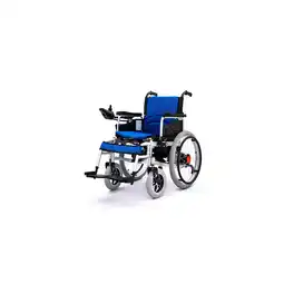 Netto Marken-Discount ECONELO Elektrischer Rollstuhl SL-LYD0012 Doppel-Motor - 2 × 250W - Blau Angebot