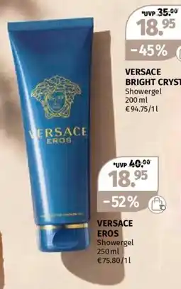 Müller VERSACE EROS Showergel Angebot