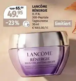 Müller LANCÔME RÉNERGIE 300-Peptide Tagescreme Angebot