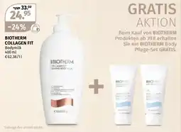 Müller Biotherm collagen fit bodymilk Angebot