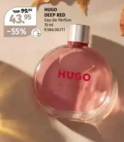 Müller HUGO DEEP RED Eau de Parfum Angebot