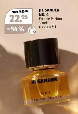 Müller JIL SANDER NO. 4 Eau de Parfum Angebot