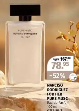 Müller NARCISO RODRIGUEZ FOR HER PURE MUSC Angebot