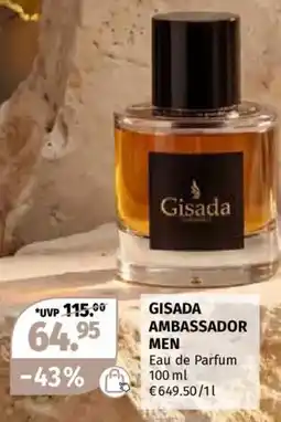 Müller GISADA AMBASSADOR MEN Eau de Parfum Angebot