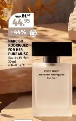 Müller NARCISO RODRIGUEZ FOR HER PURE MUSC Angebot