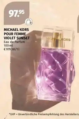 Müller MICHAEL KORS POUR FEMME VIOLET SUNSET Angebot