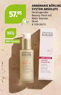Müller ANNEMARIE BÖRLIND SYSTEM ABSOLUTE Verjüngendes Beauty Fluid mit NAD+ Booster Angebot