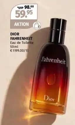 Müller DIOR FAHRENHEIT Eau de Toilette Angebot