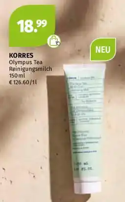 Müller KORRES Olympus Tea Reinigungsmilch Angebot