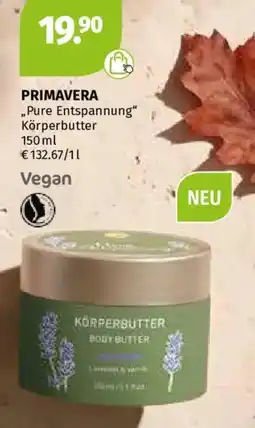 Müller PRIMAVERA ,,Pure Entspannung" Körperbutter Angebot