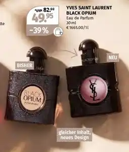 Müller YVES SAINT LAURENT BLACK OPIMUM Angebot