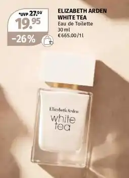Müller Elizabeth Arden White Tea Angebot