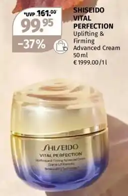 Müller SHISEIDO VITAL PERFECTION Uplifting & Firming Advanced Cream Angebot