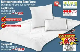 Poco Bettwarenserie Aloe Vera Angebot