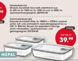 Möbel Martin Frischhaltedosen-Set Easyclip Angebot