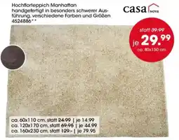 Möbel Martin Hochflorteppich Manhattan Angebot