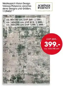 Möbel Martin Webteppich Vision Design Angebot