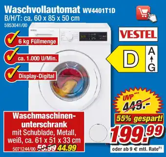 Poco Vestel Waschvollautomat WV4401T1D Angebot