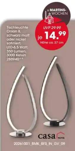 Möbel Martin Tischleuchte Onion II, casa nova Angebot