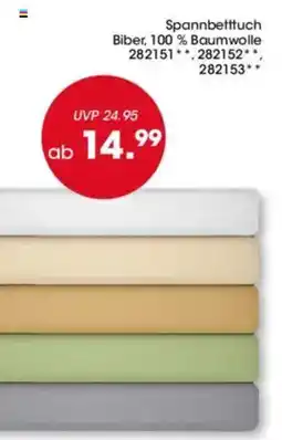 Möbel Martin Spannbettuch Biber Angebot