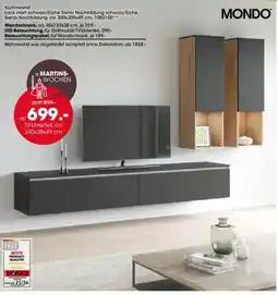 Möbel Martin Wohnwand MONDO Angebot