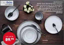 Möbel Martin Kombiservice Nordic Fjord, Steinzeug Angebot
