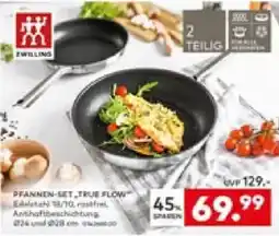 porta ZWILLING PFANNEN-SET „TRUE FLOW“ Angebot