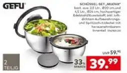 porta GEFU SCHÜSSEL-SET „MUOVA“ Angebot