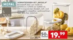 porta MEPAL Vorratsdosen-Set „Modula“ Angebot