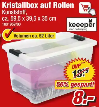 Poco Kristallbox auf Rollen Angebot