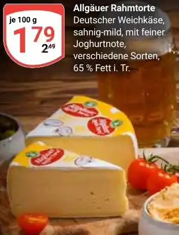 Globus Allgäuer Rahmtorte Angebot