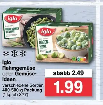 Famila Nord West Iglo Rahmgemuuse oder Gemuuseideen 450/500 g Angebot